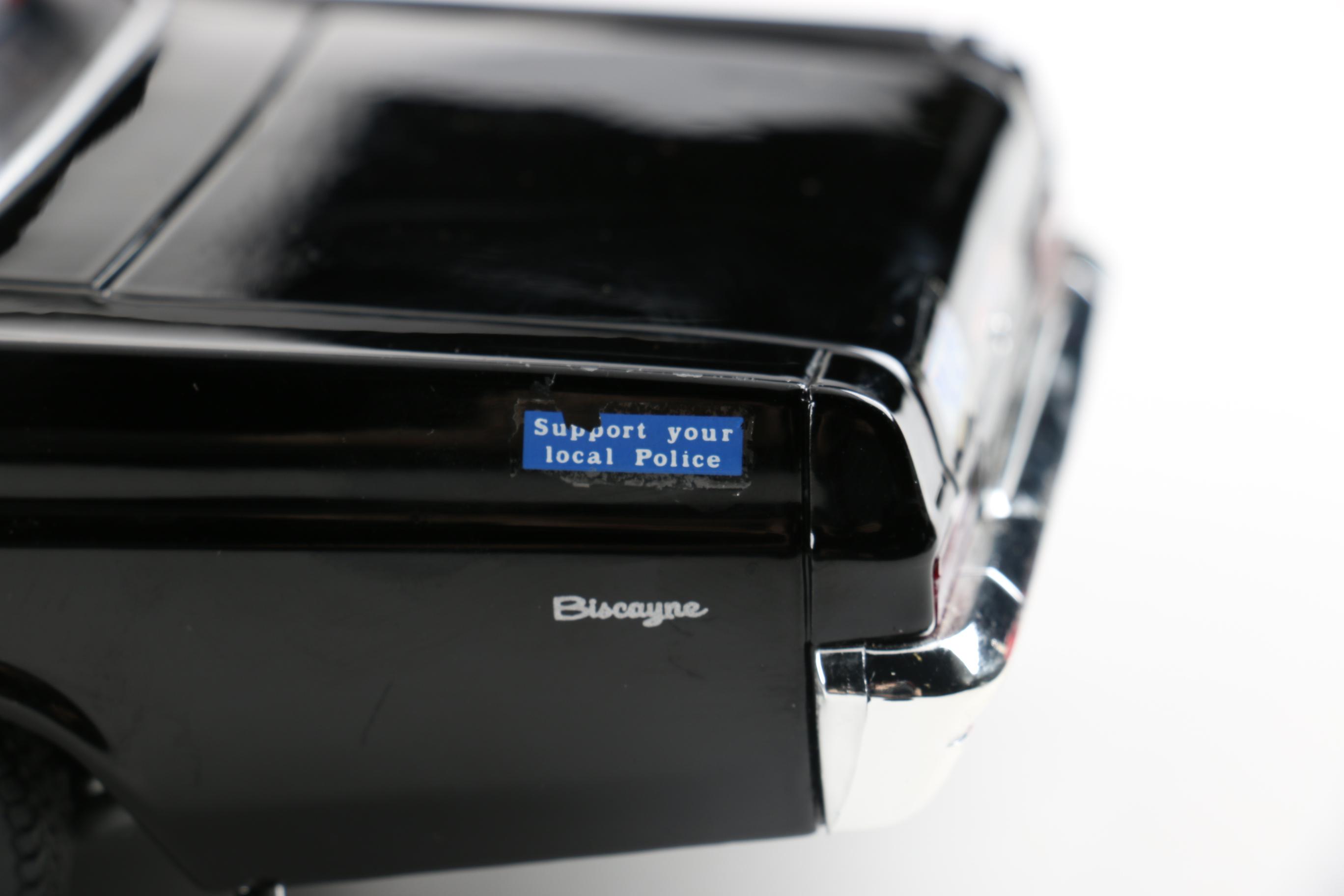 Three 1:18 Scale 1960s Police Cars