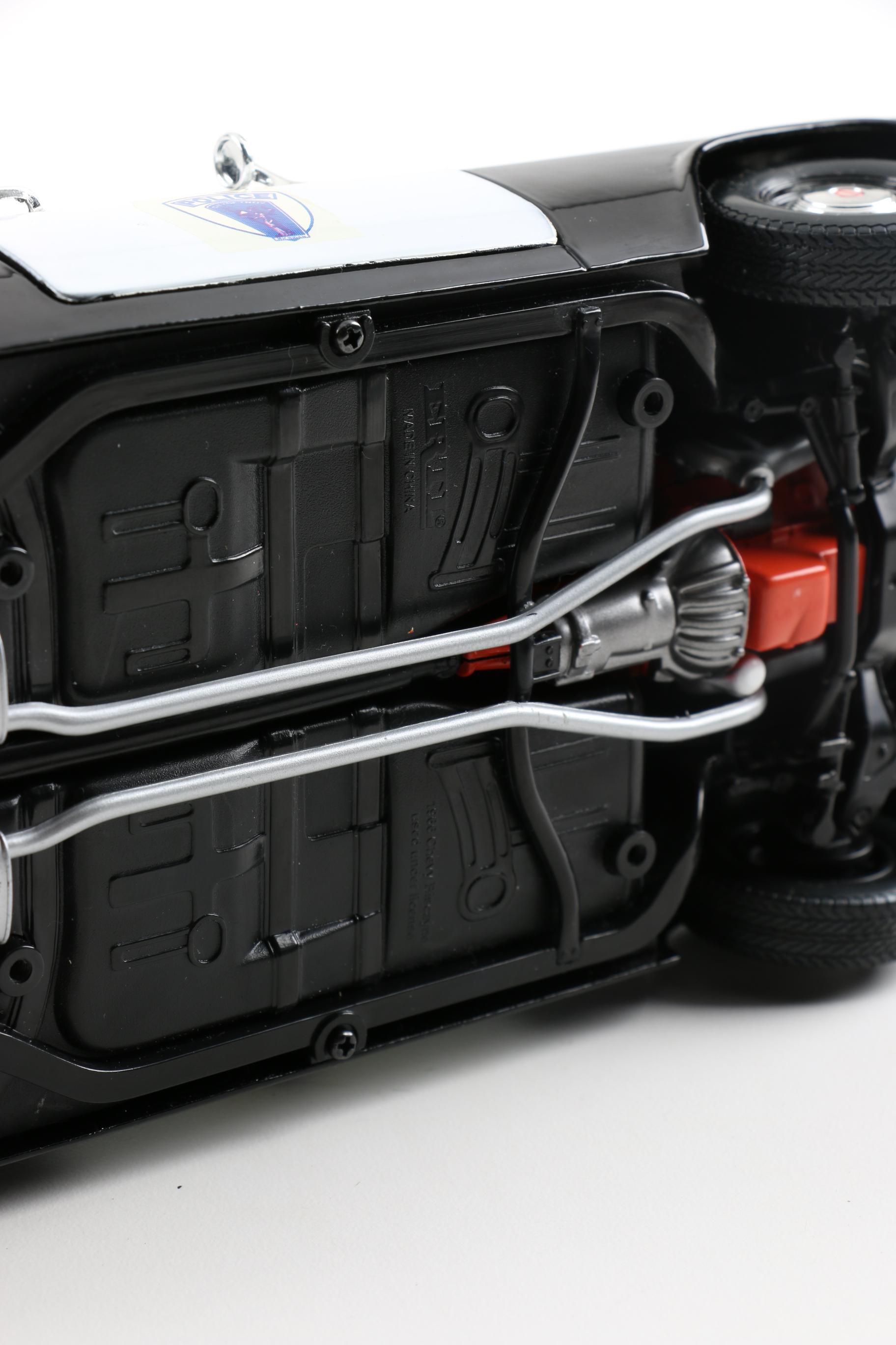 Three 1:18 Scale 1960s Police Cars