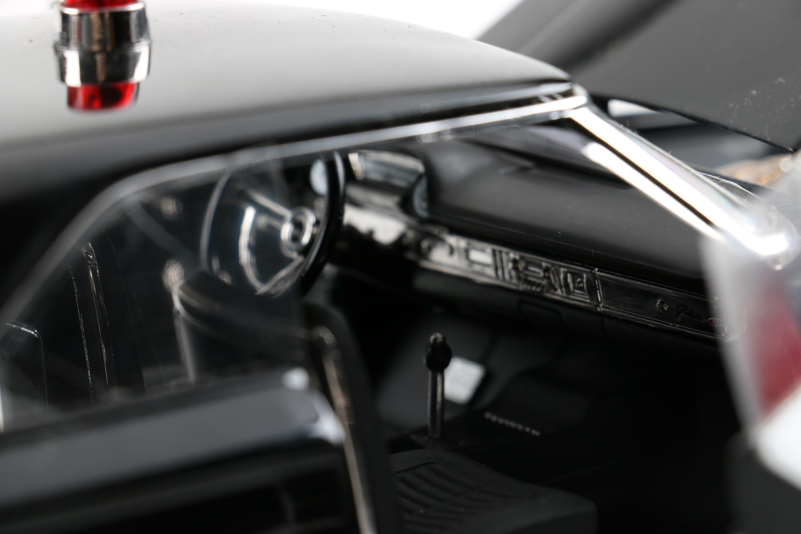 Three 1:18 Scale 1960s Police Cars