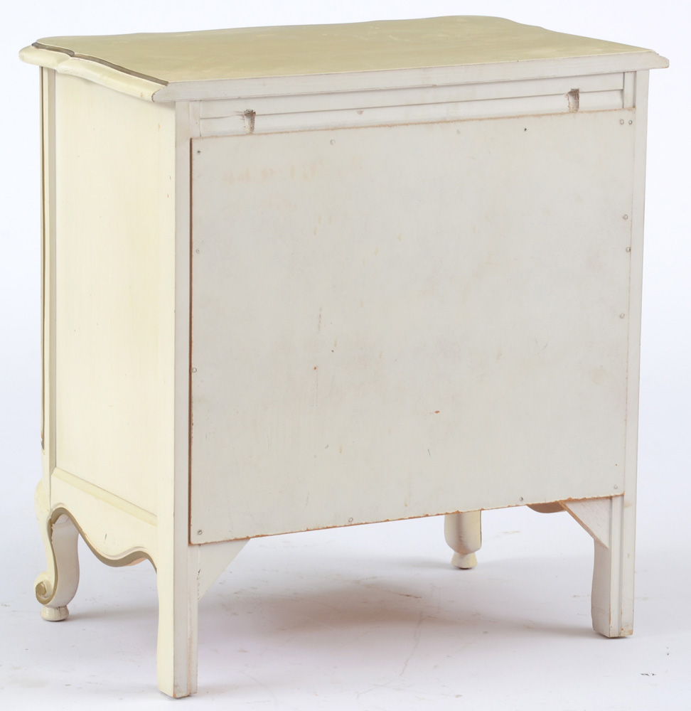 Painted French Provincial Night Stand