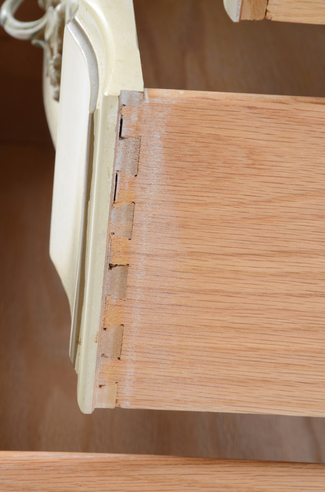 Painted French Provincial Night Stand