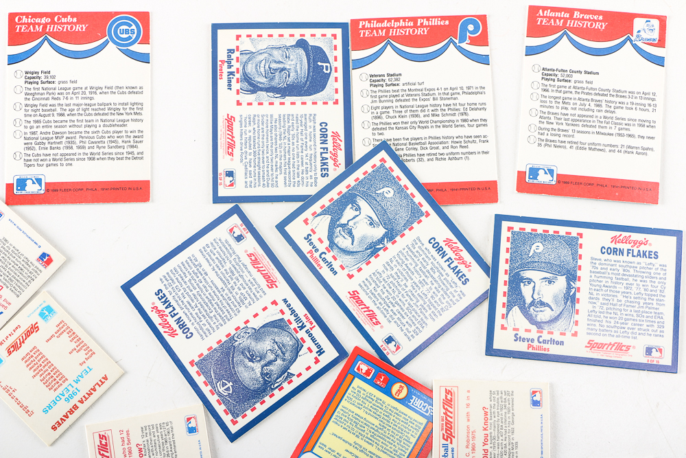 Collection of 1980s-90s Lenticular Baseball Cards