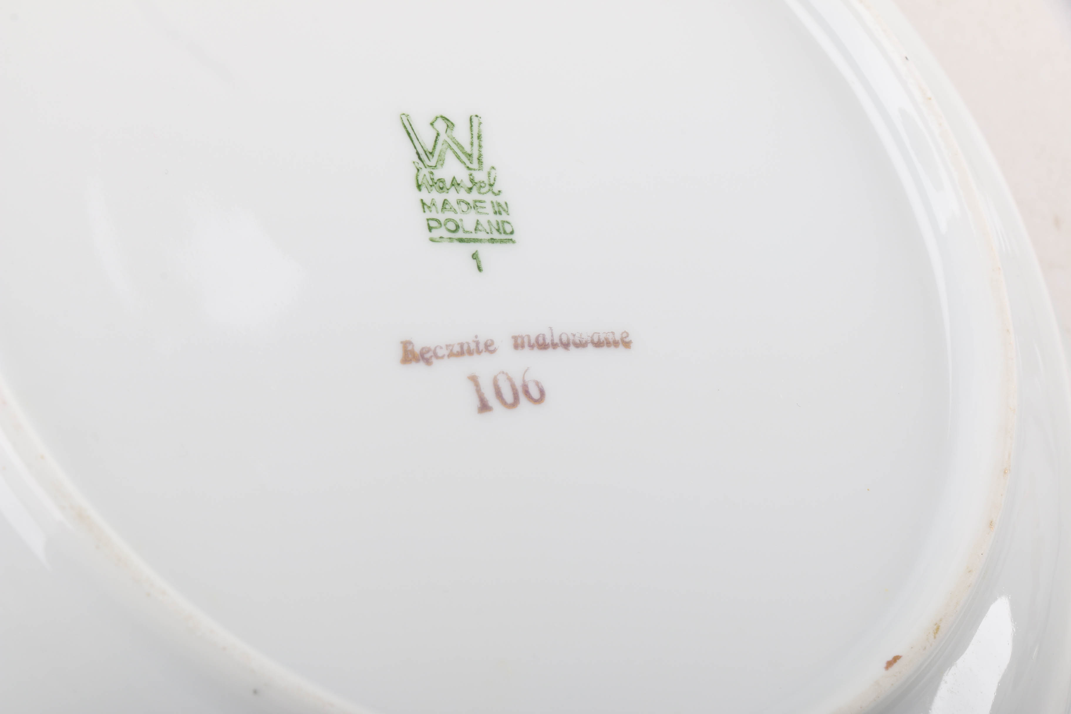 Circa 1950 Polish Porcelain Dinnerware