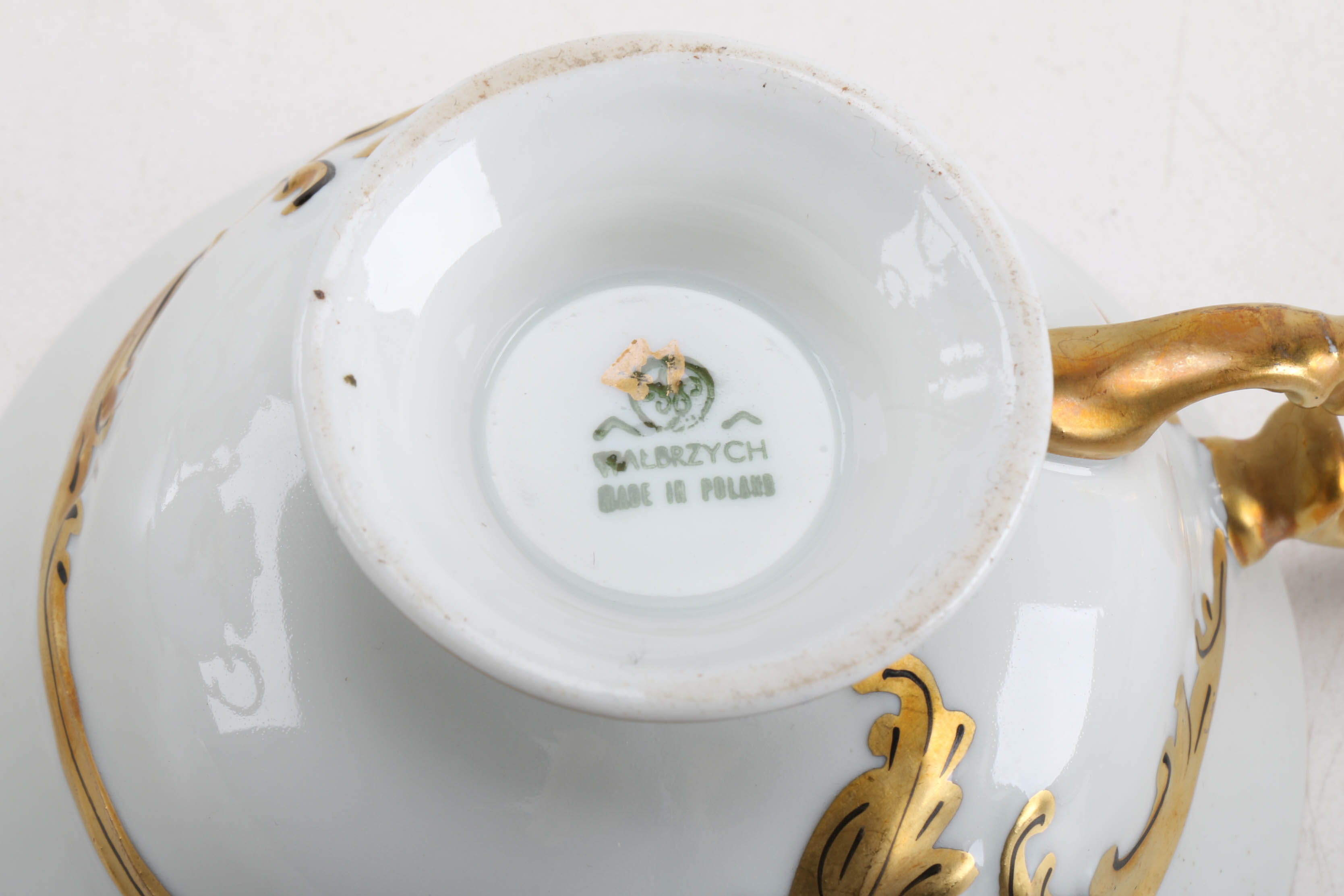 Circa 1950 Polish Porcelain Dinnerware