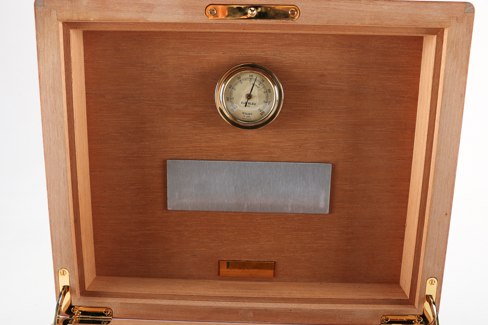 Burlwood Humidor By Nat Sherman