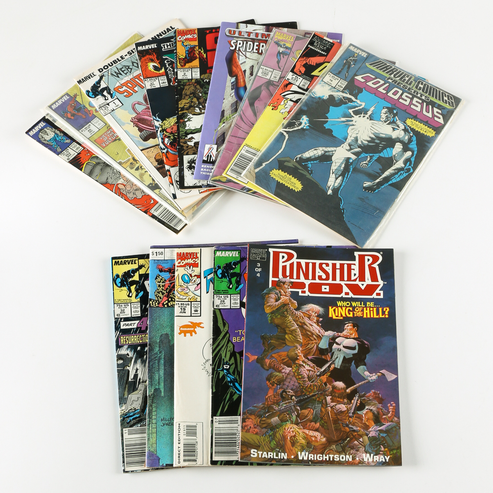 Assortment of Modern Age Marvel Comic Books