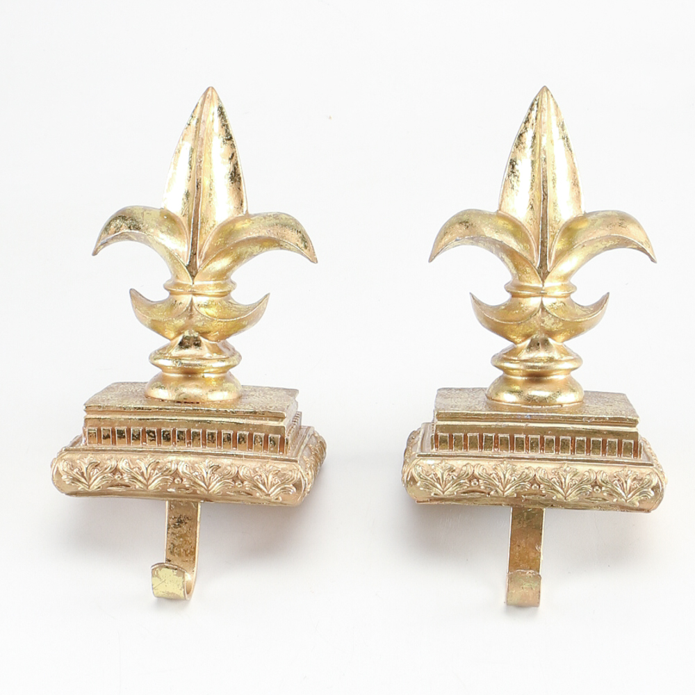 Fluer de lis Stocking Holders