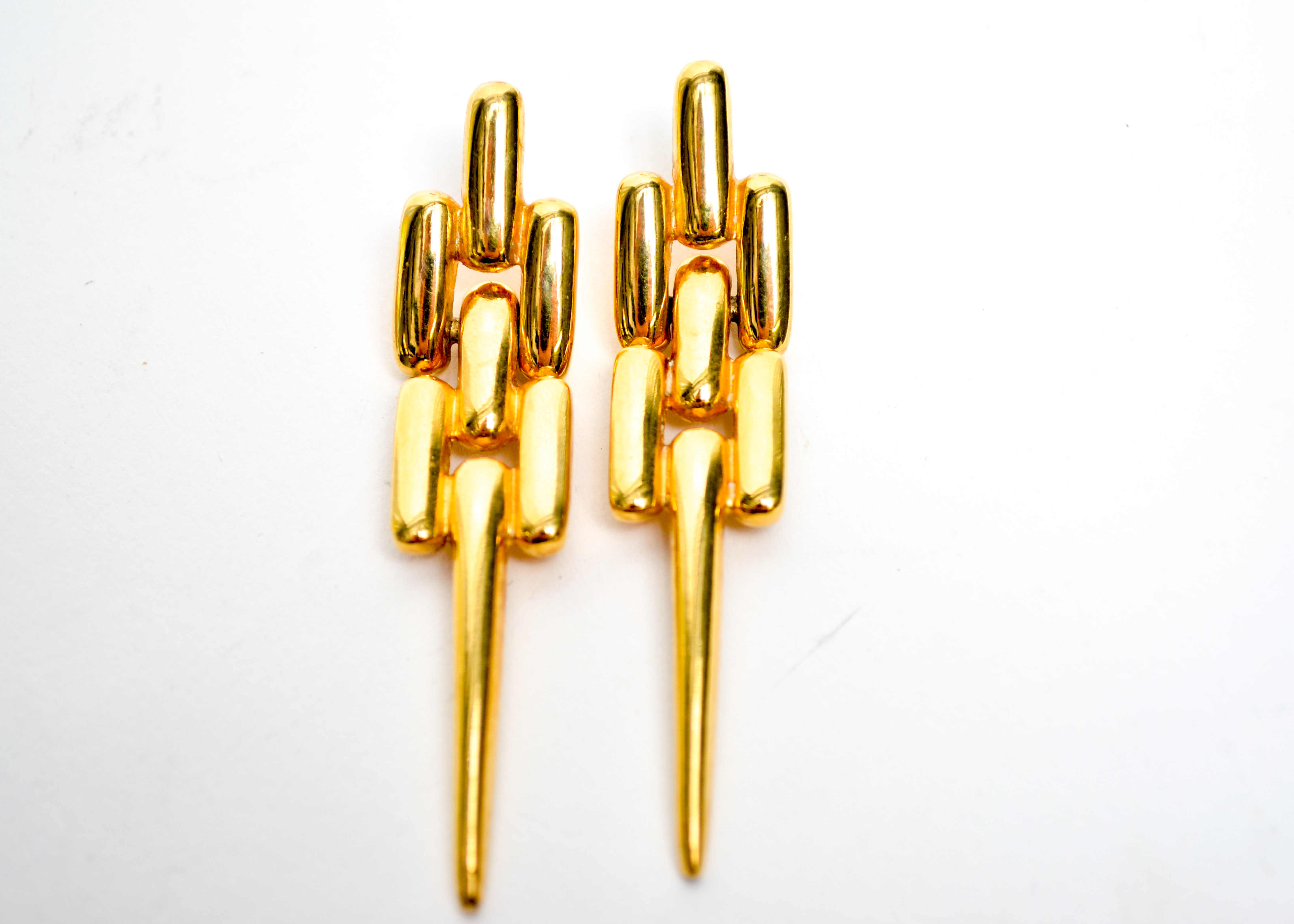 Assortment of Gold Tone Costume Jewelry