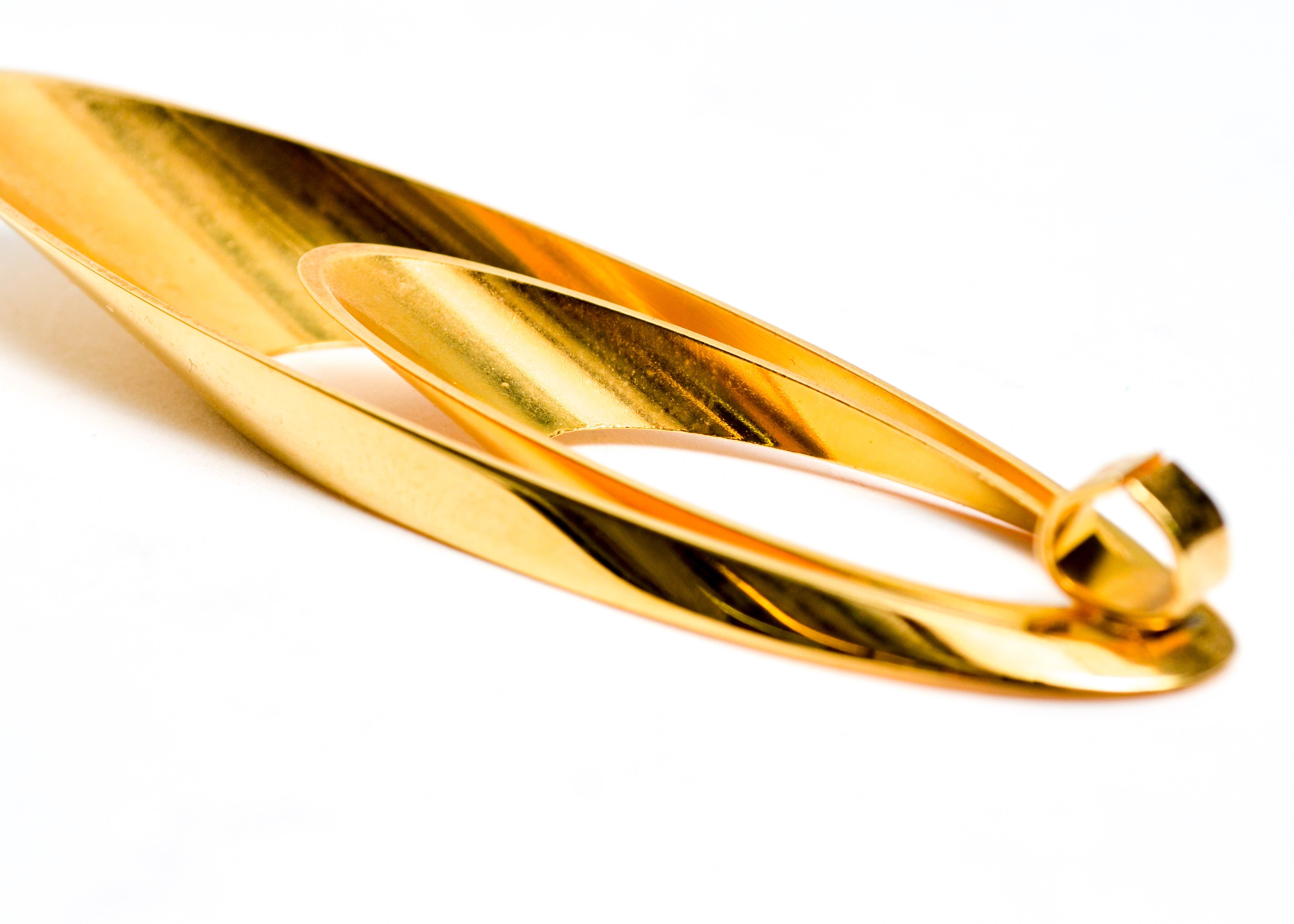 Assortment of Gold Tone Costume Jewelry