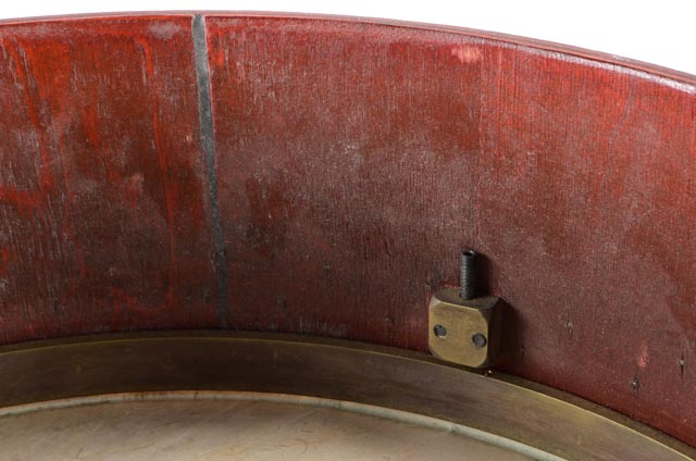 Irish Bodhrán by Albert Alfonso in Goat Hide and Molded Veneers