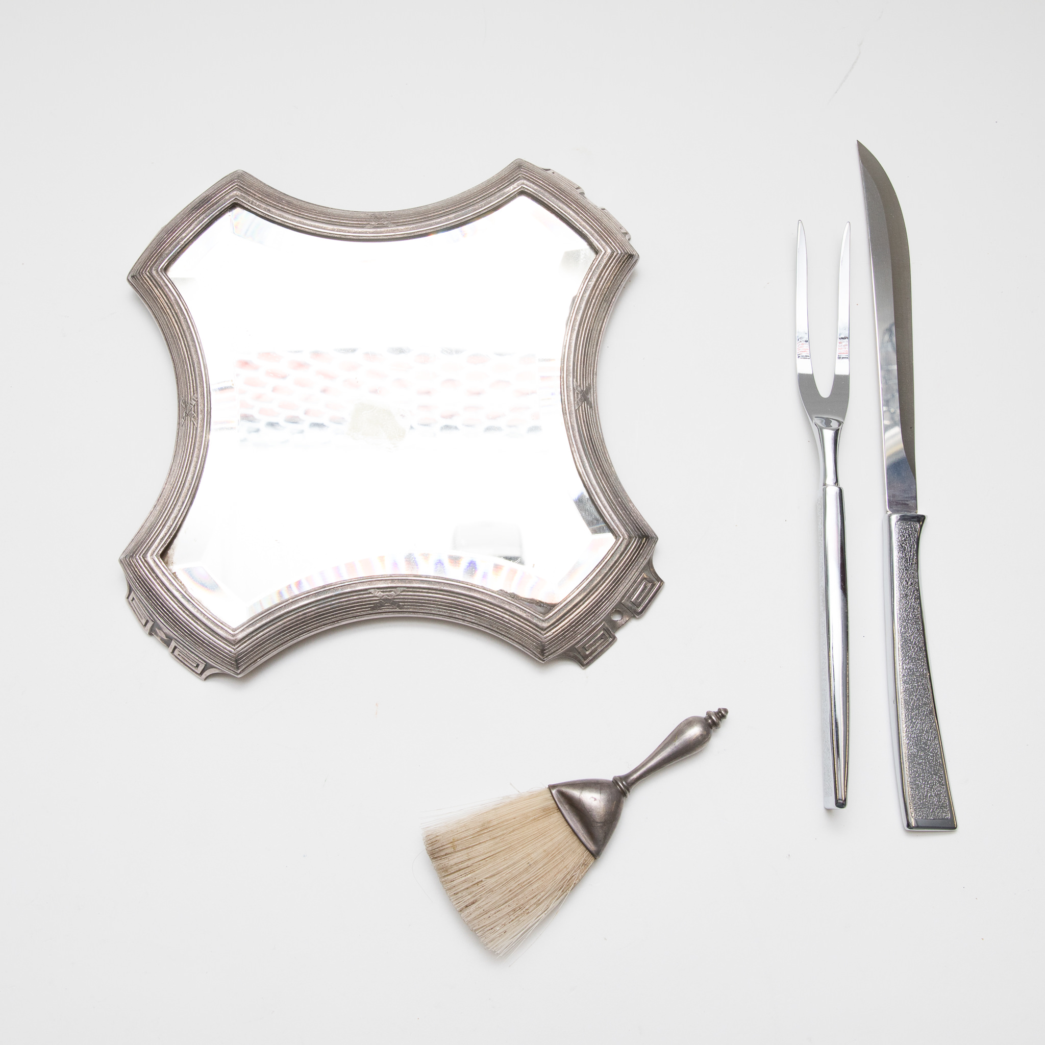 Collection of Silver Plated and Stainless Entertaining Items