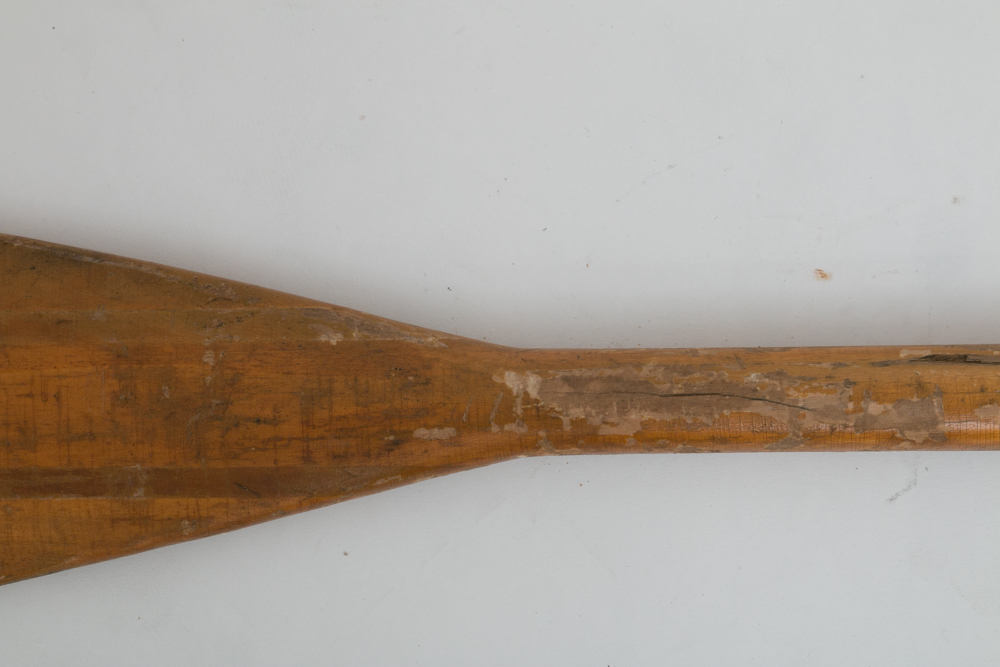 Vintage Wooden Beaver Brand Canoe Paddle