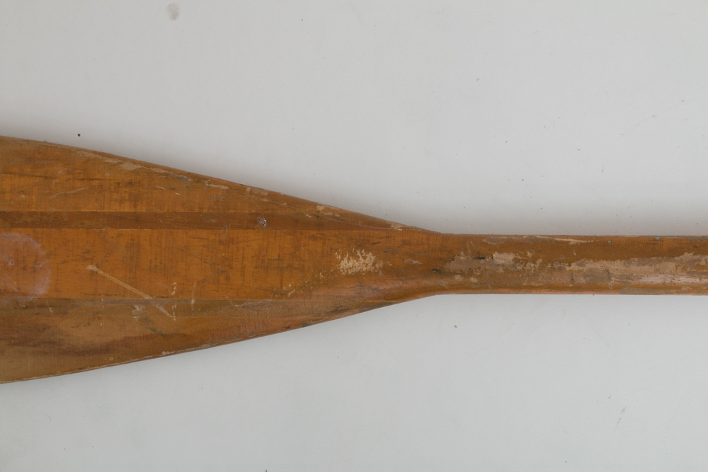 Vintage Wooden Beaver Brand Canoe Paddle
