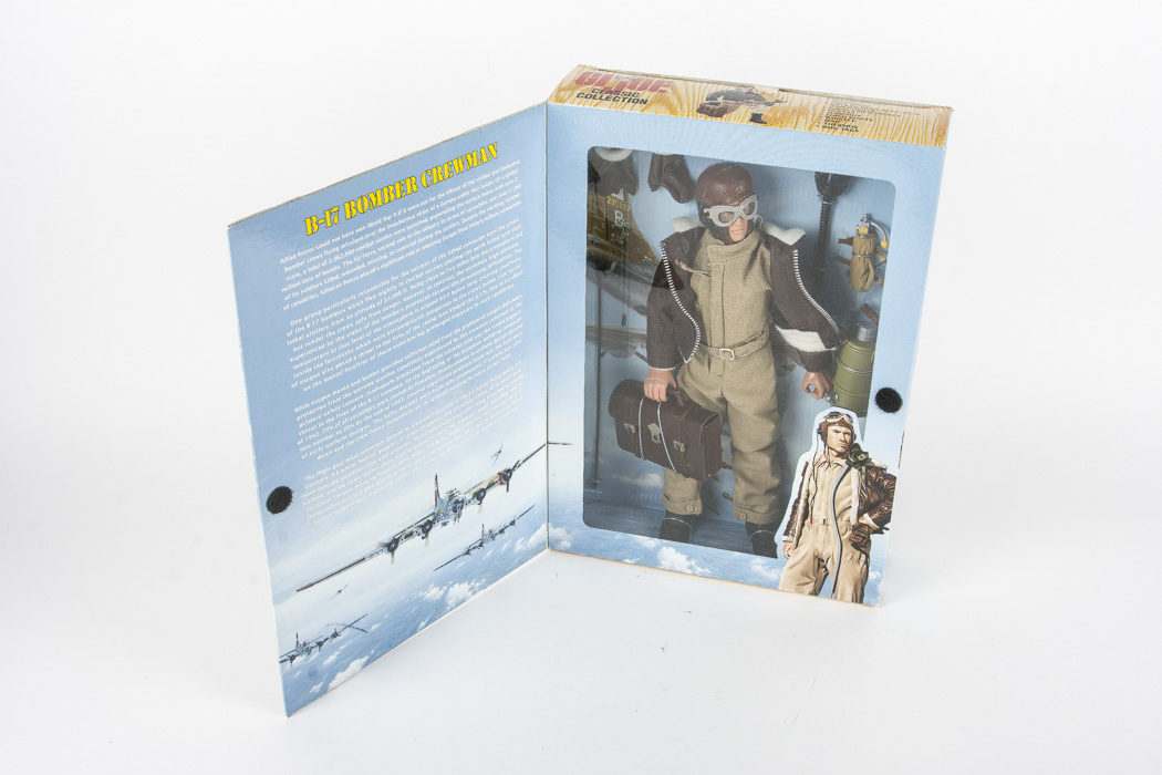 Assortment of Model Airplane Toys and GI Joe Classic Collection Doll