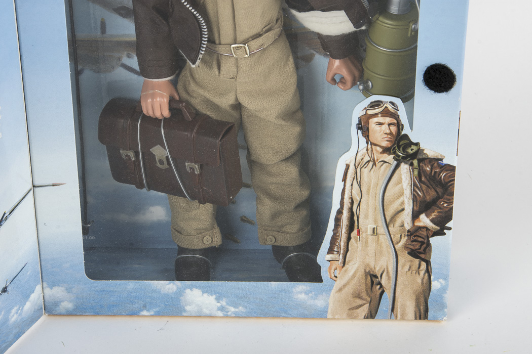 Assortment of Model Airplane Toys and GI Joe Classic Collection Doll