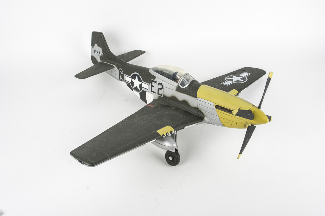 Assortment of Model Airplane Toys and GI Joe Classic Collection Doll