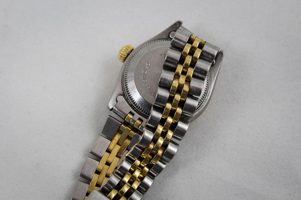 Women's Rolex 18K Yellow Gold Two-Tone Datejust Watch