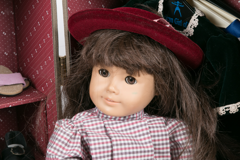 American Girl Doll Molly with Travel Trunk and Accessories