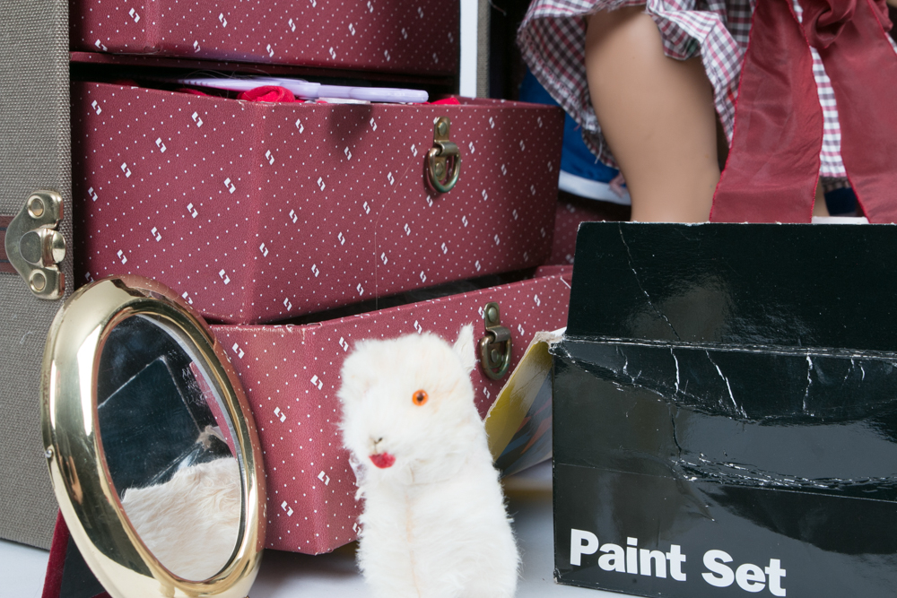 American Girl Doll Molly with Travel Trunk and Accessories