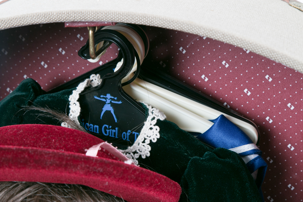 American Girl Doll Molly with Travel Trunk and Accessories