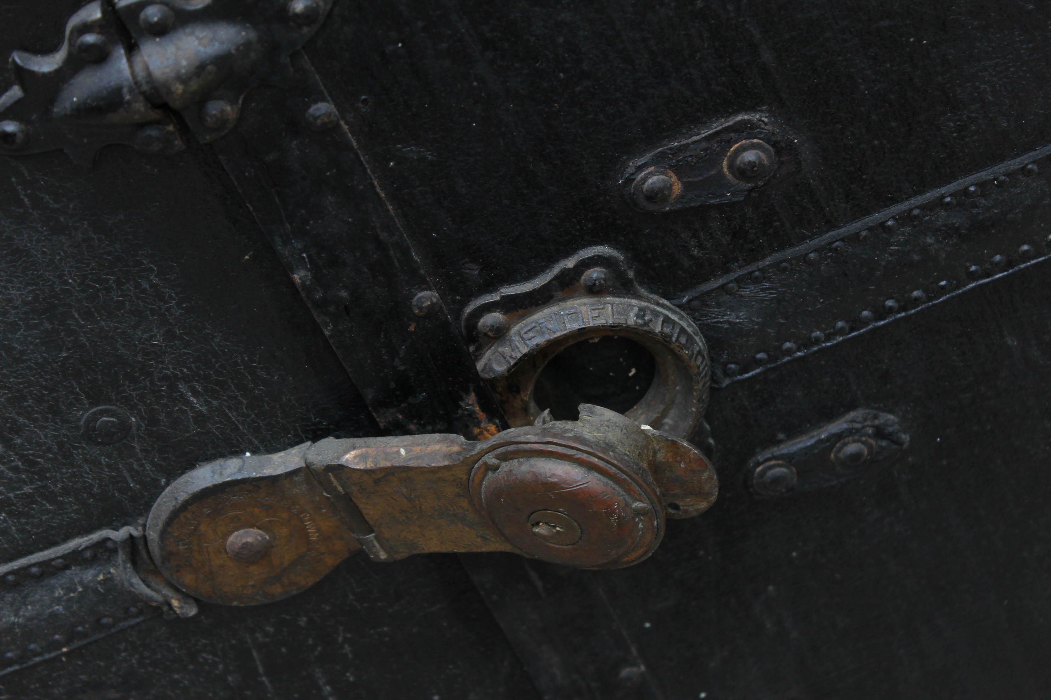Antique "The Mendel Wardrobe" Costume Trunk