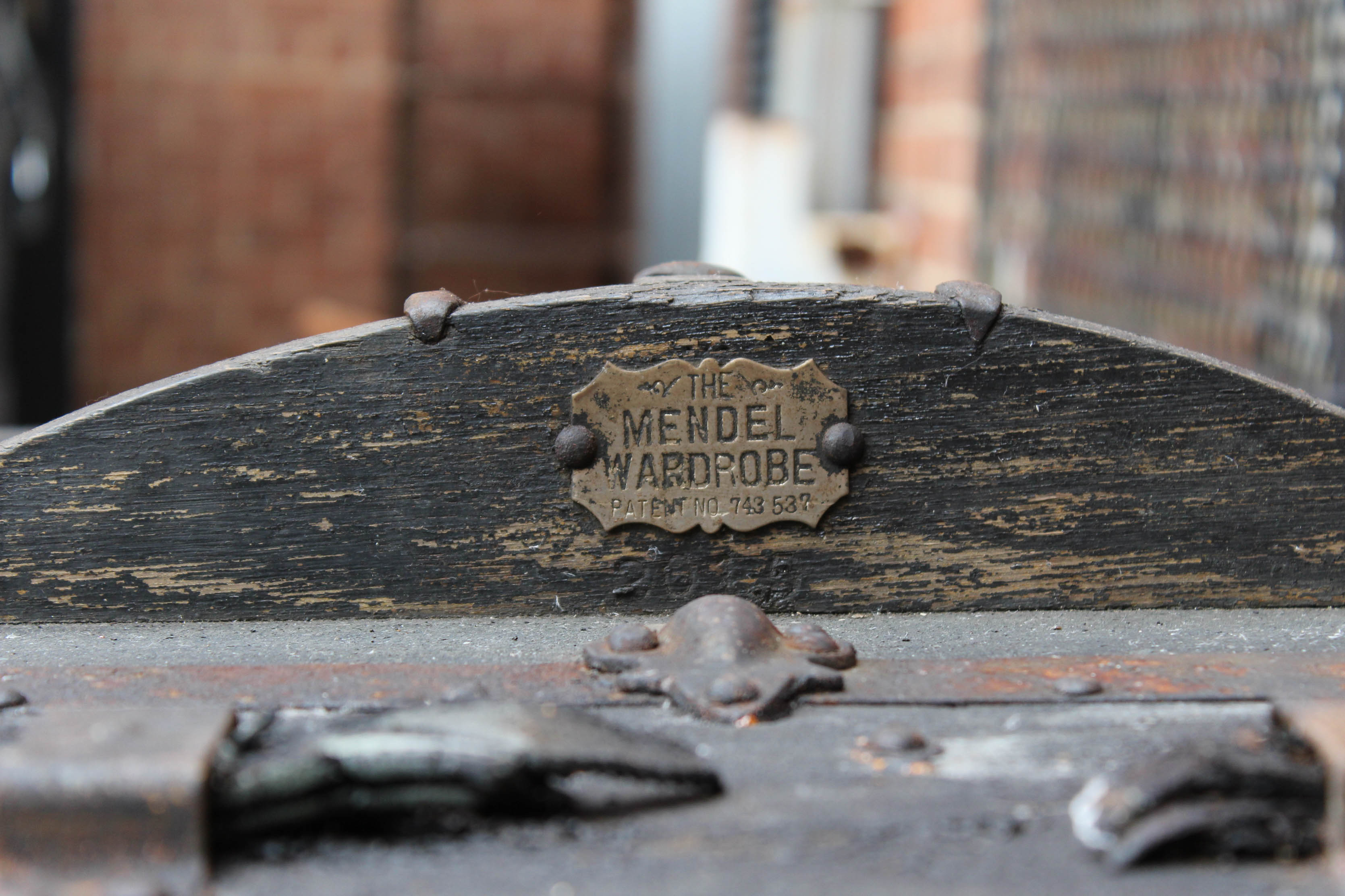 Antique "The Mendel Wardrobe" Costume Trunk