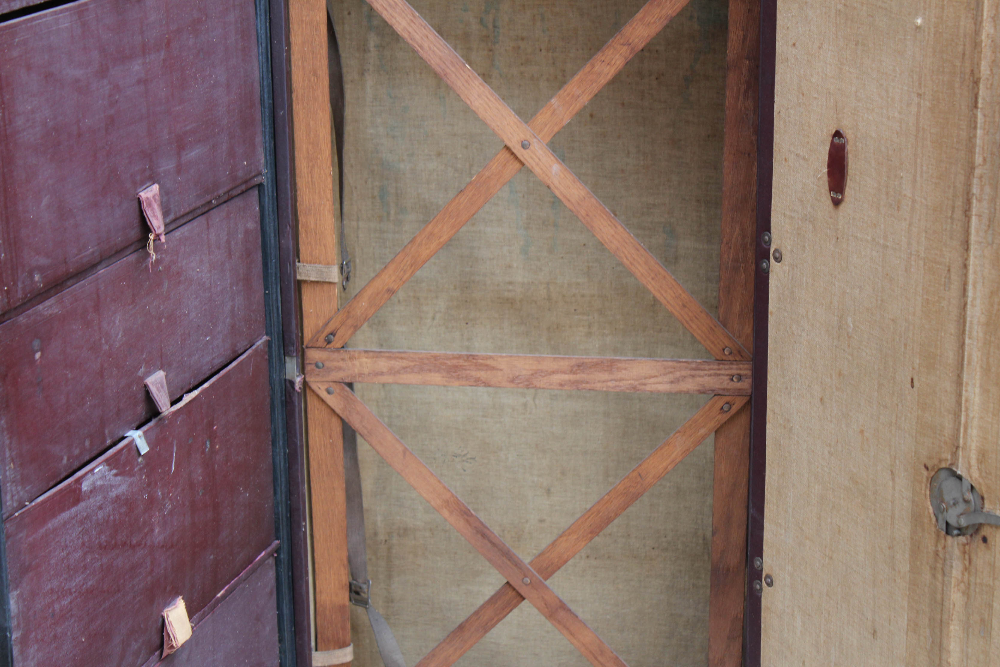 Antique "The Mendel Wardrobe" Costume Trunk