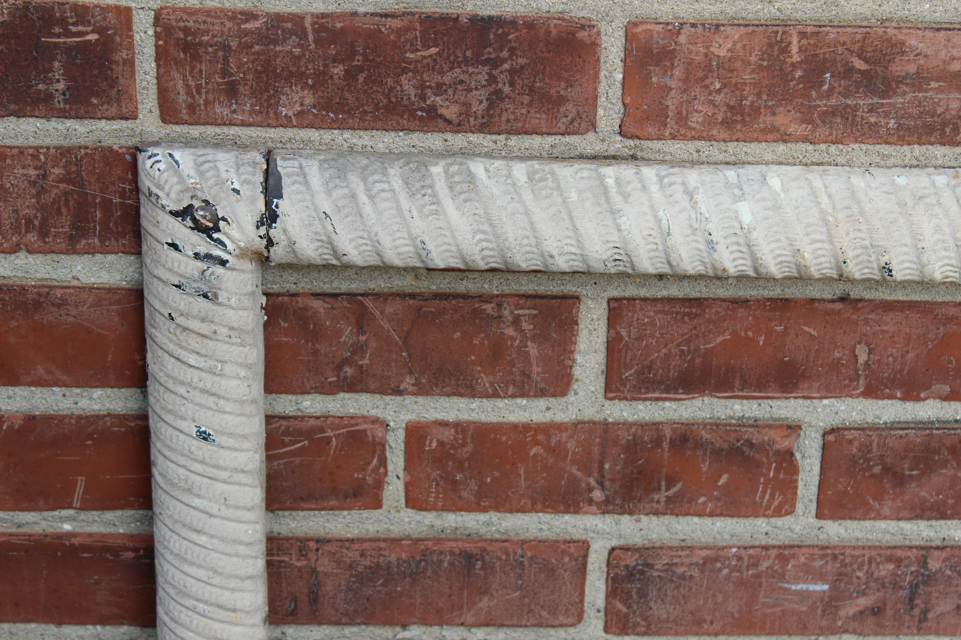 Antique Cast Iron Fireplace Frame