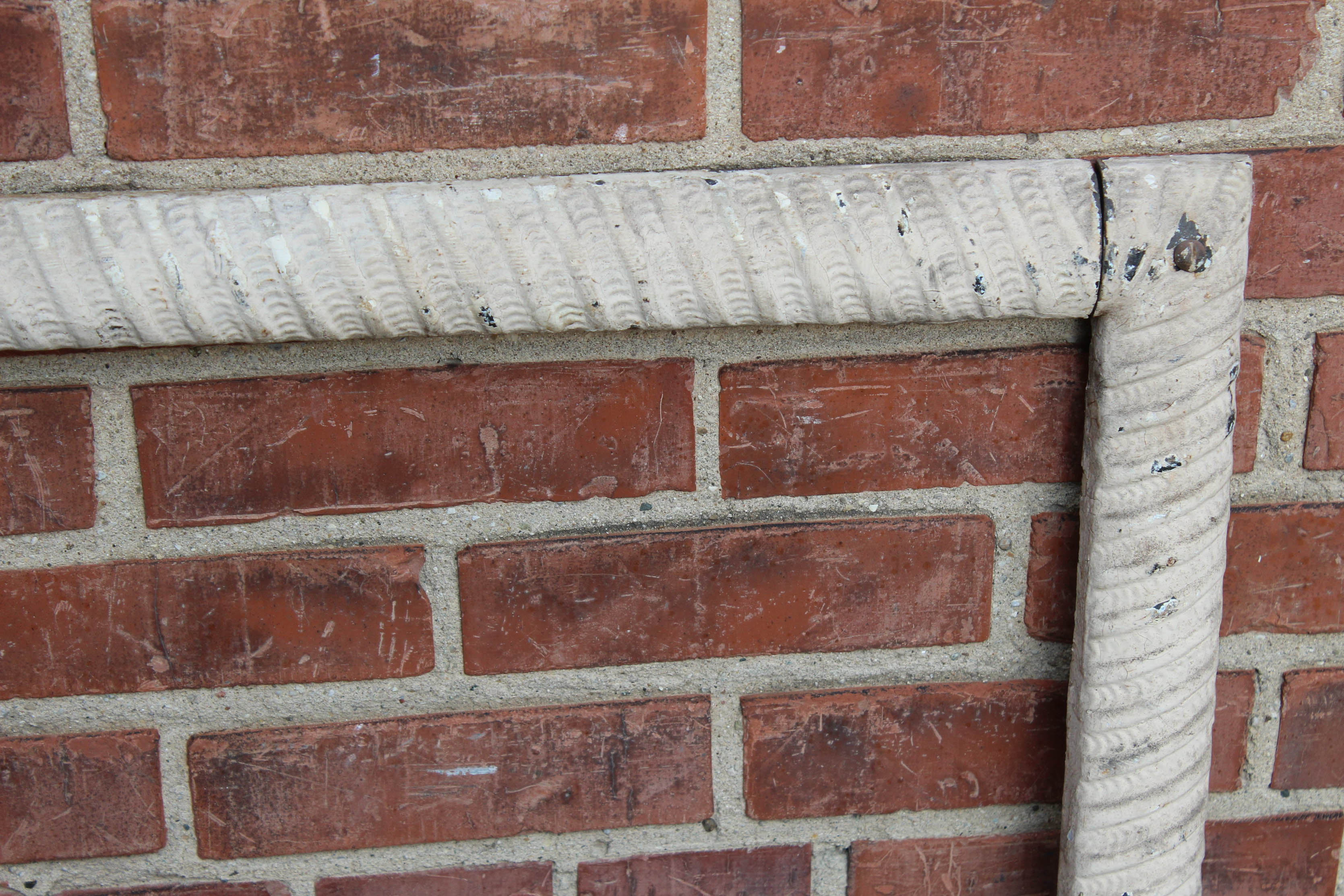 Antique Cast Iron Fireplace Frame