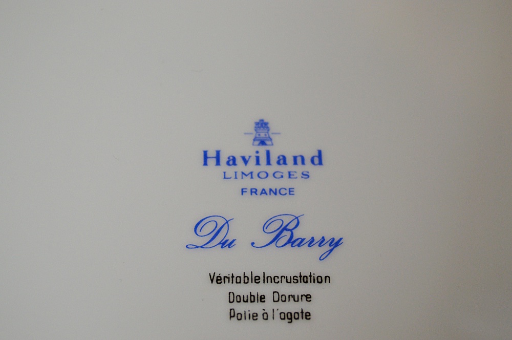 French Haviland Limoges and Bernardaud China Platters