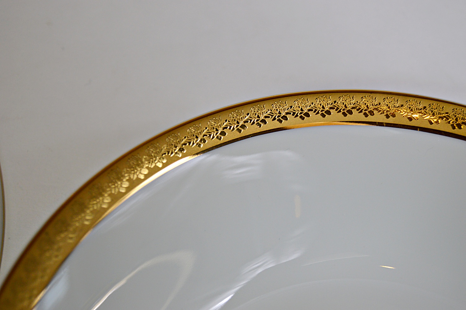 French Haviland Limoges and Bernardaud China Platters