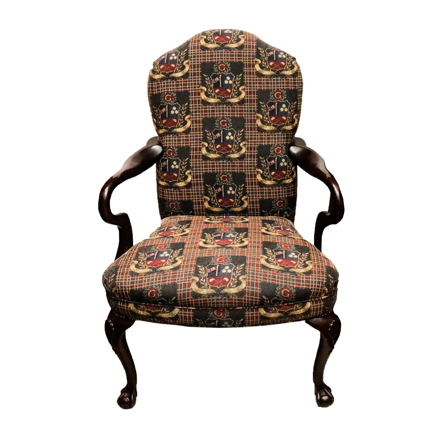 Upholstered Golf Arm Chair