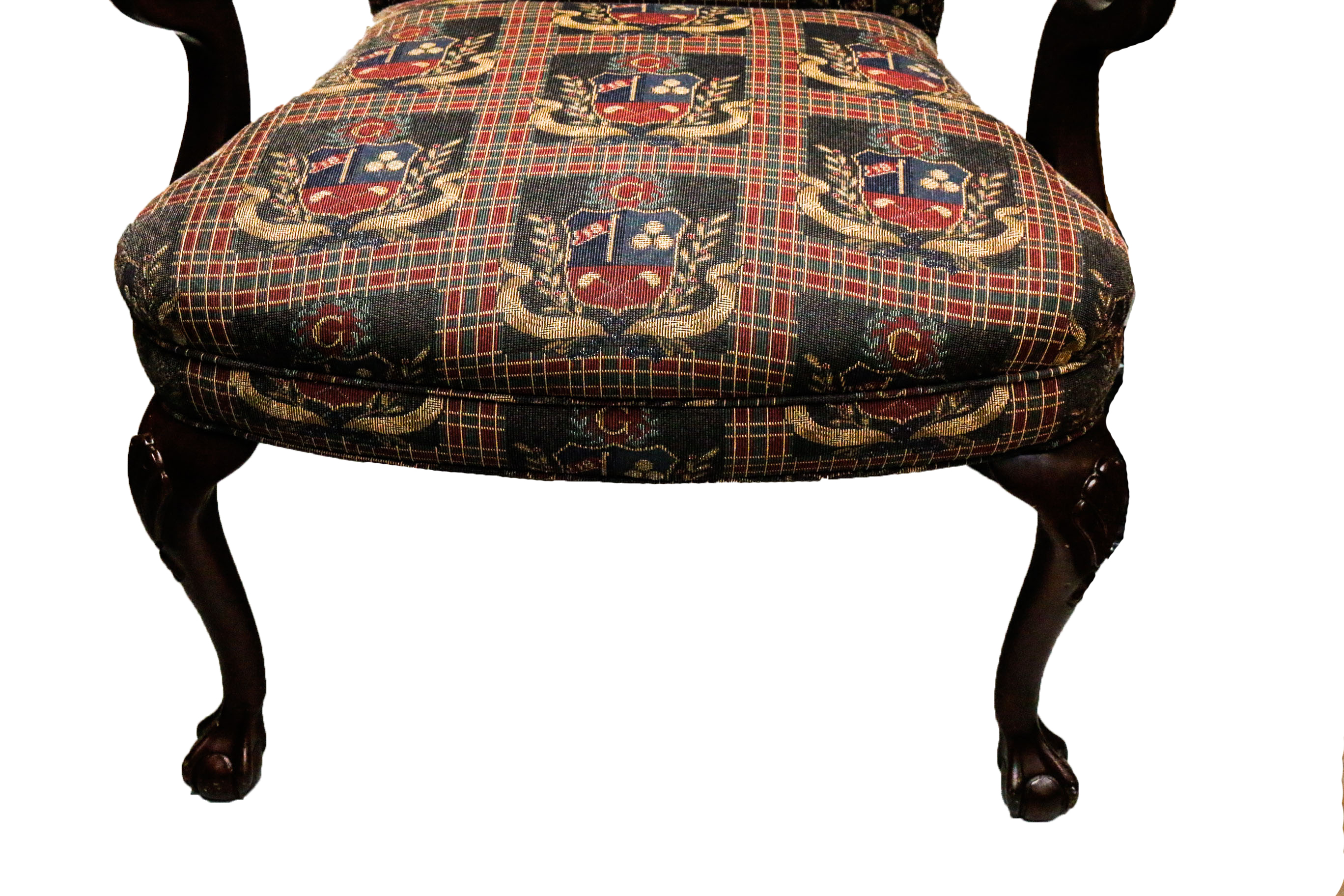 Upholstered Golf Arm Chair