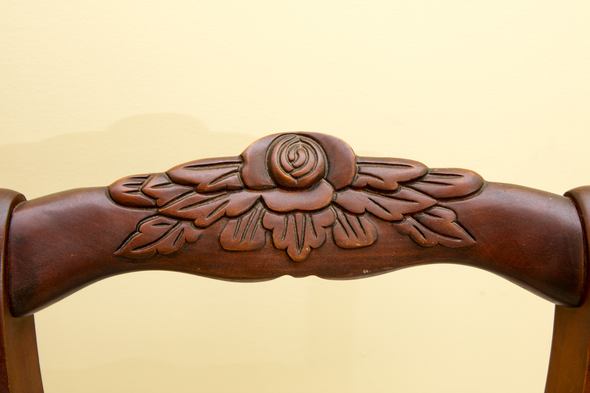 B. Altman Rose Back Side Chairs