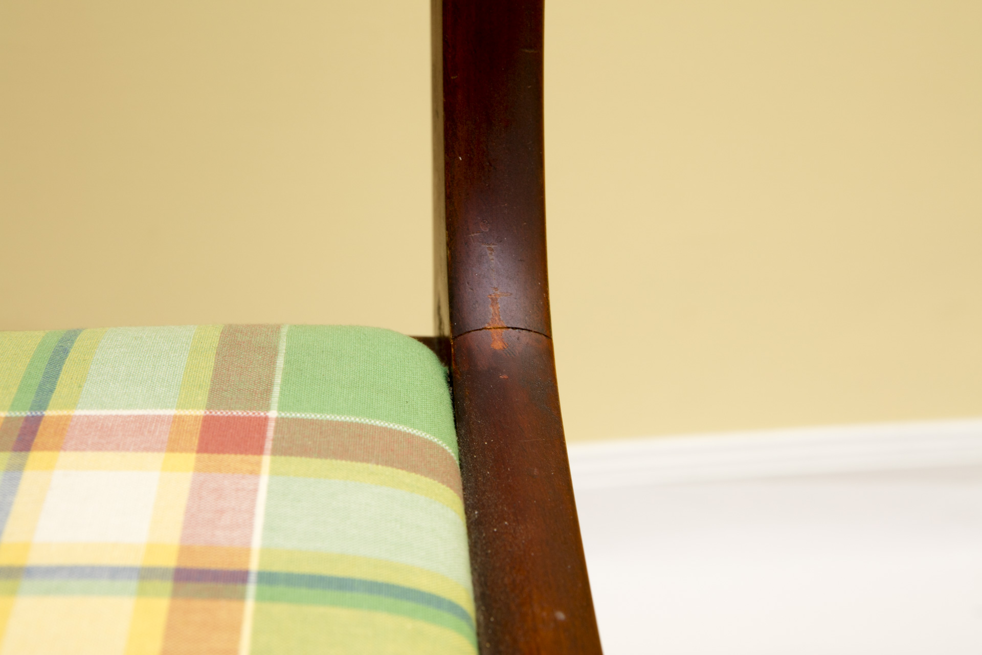 B. Altman Rose Back Side Chairs