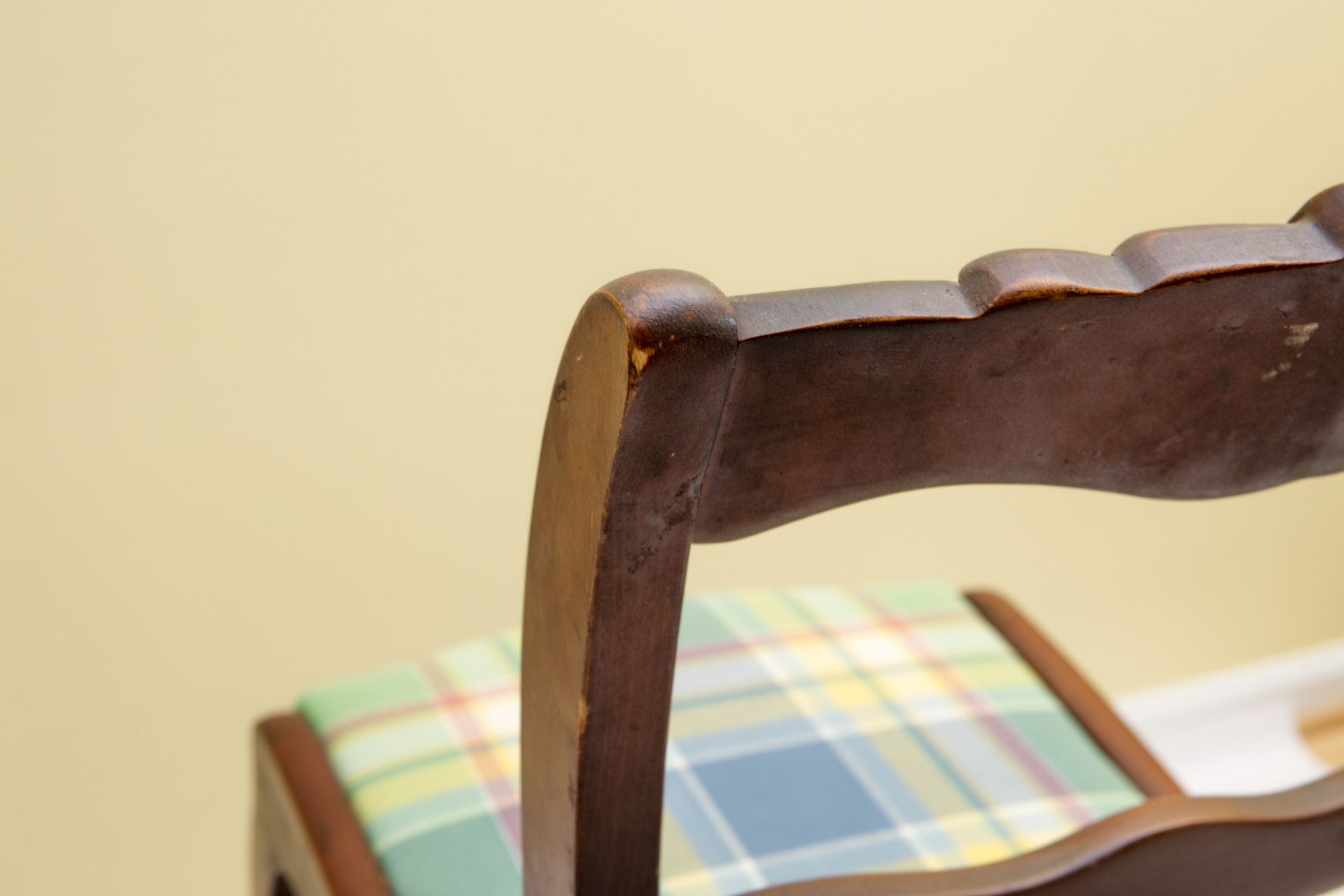 B. Altman Rose Back Side Chairs