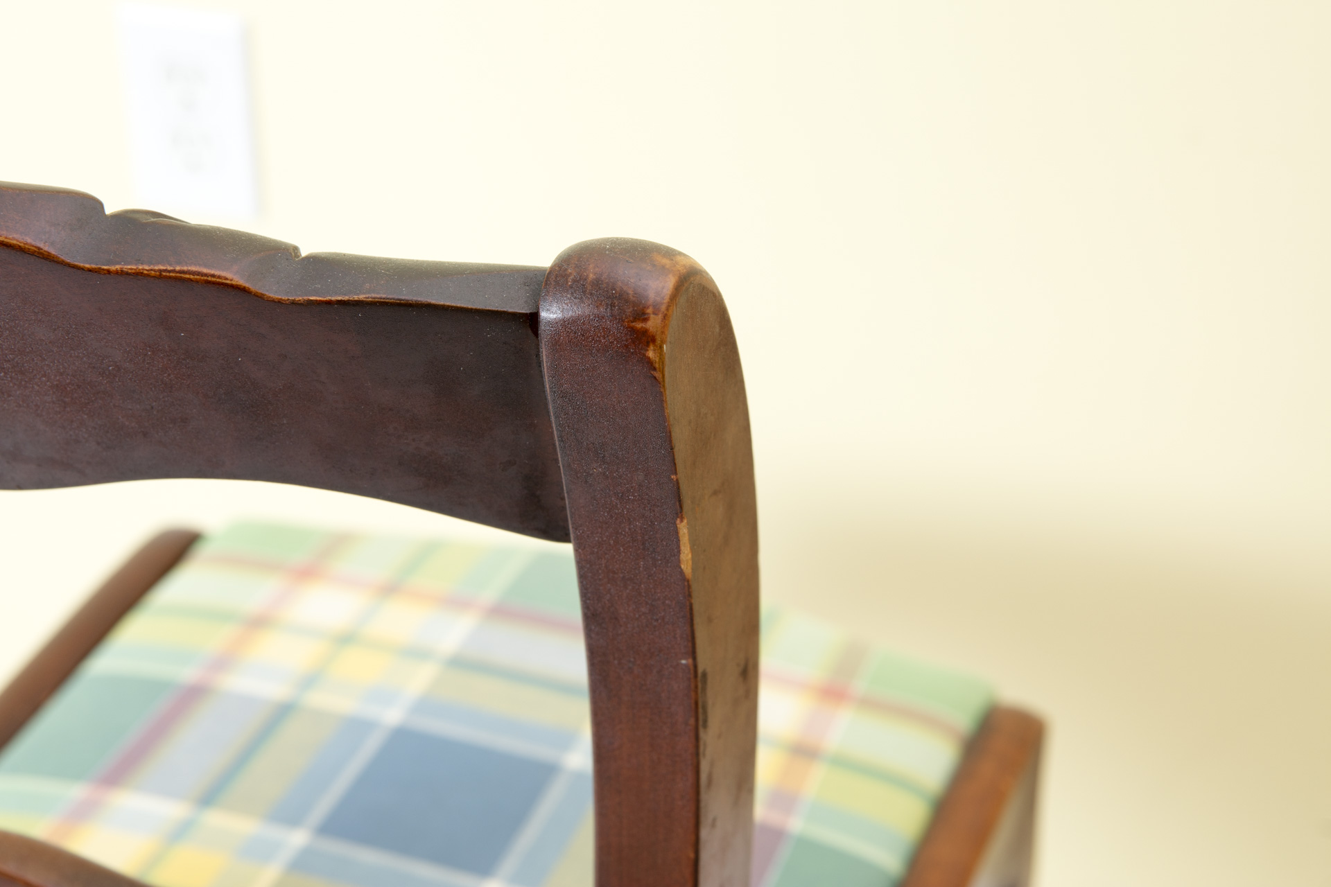 B. Altman Rose Back Side Chairs