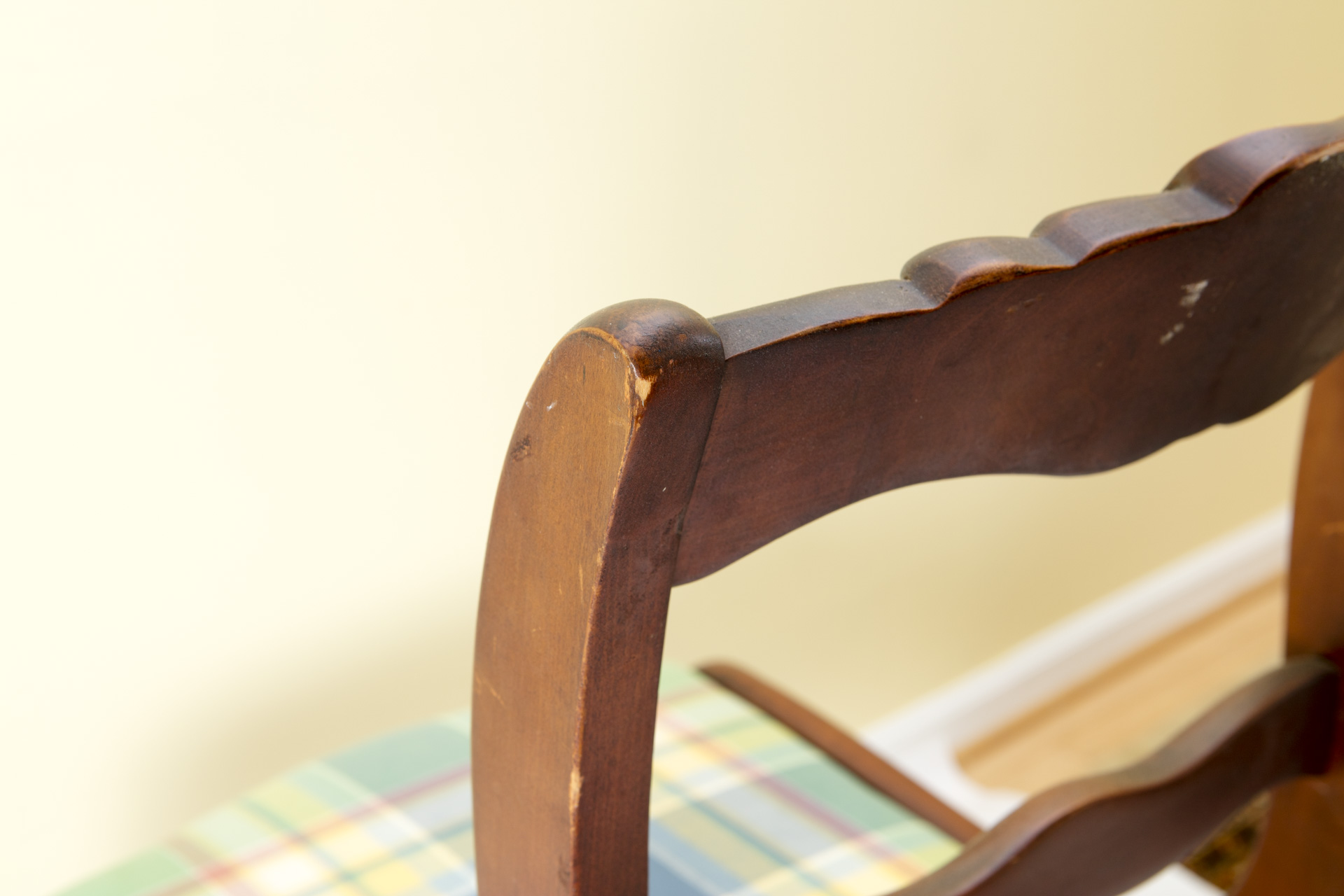 B. Altman Rose Back Side Chairs