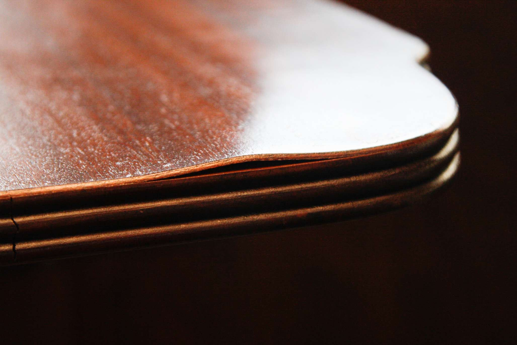 Mahogany Flip-Top Game Table