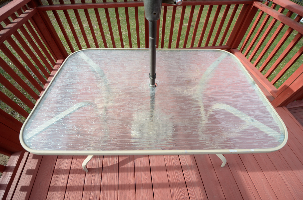 Patio Table with Umbrella