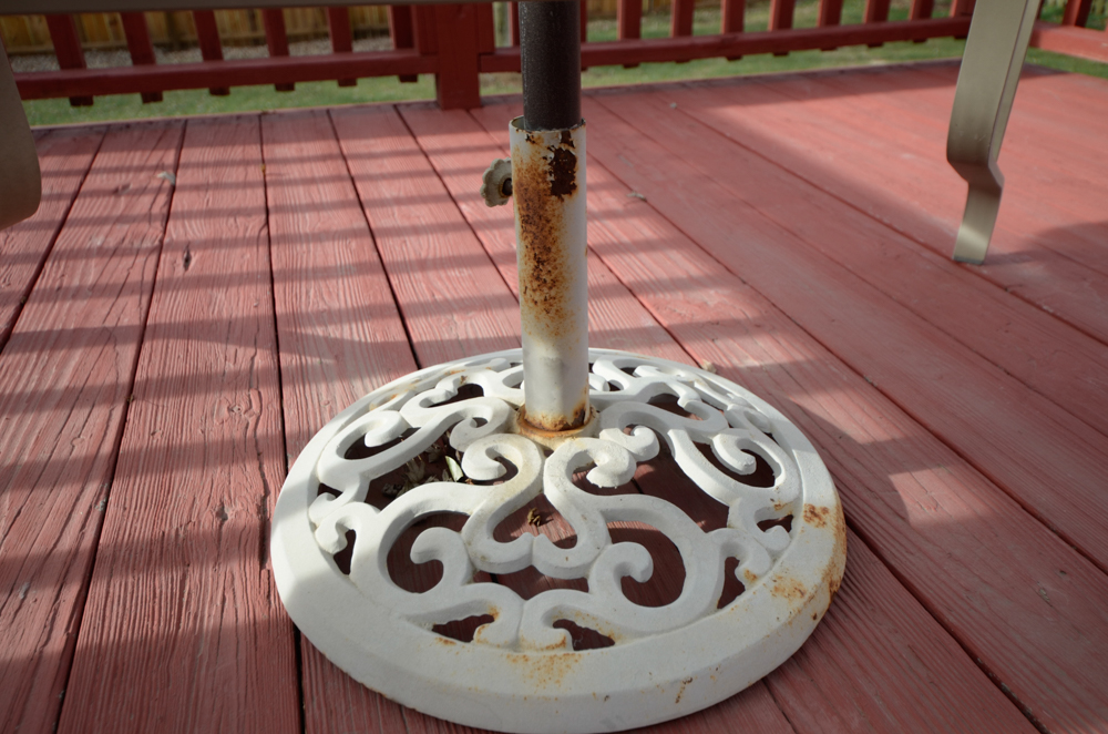 Patio Table with Umbrella