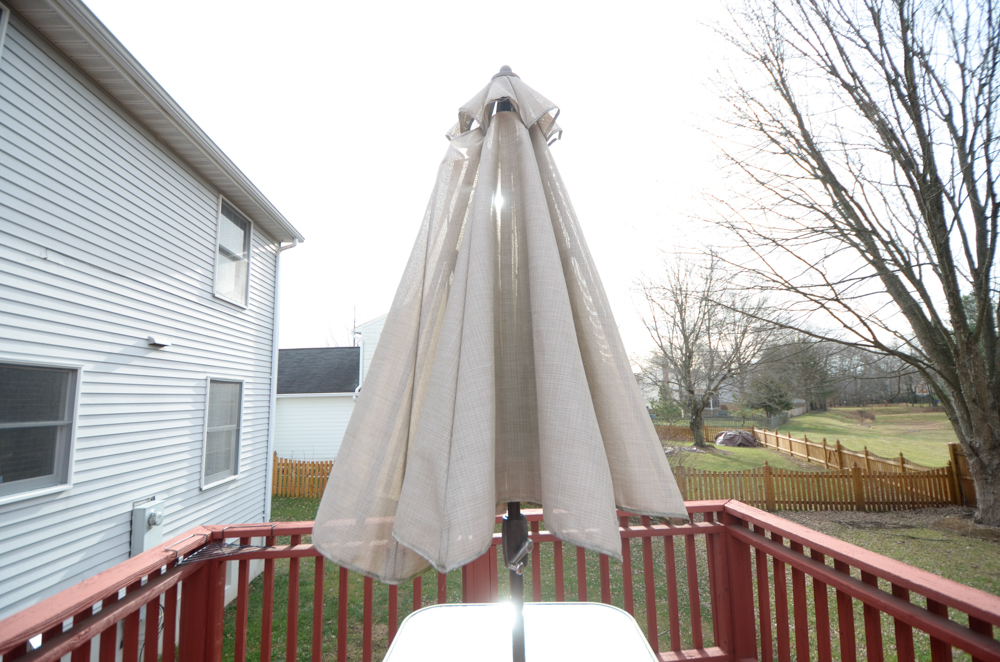 Patio Table with Umbrella