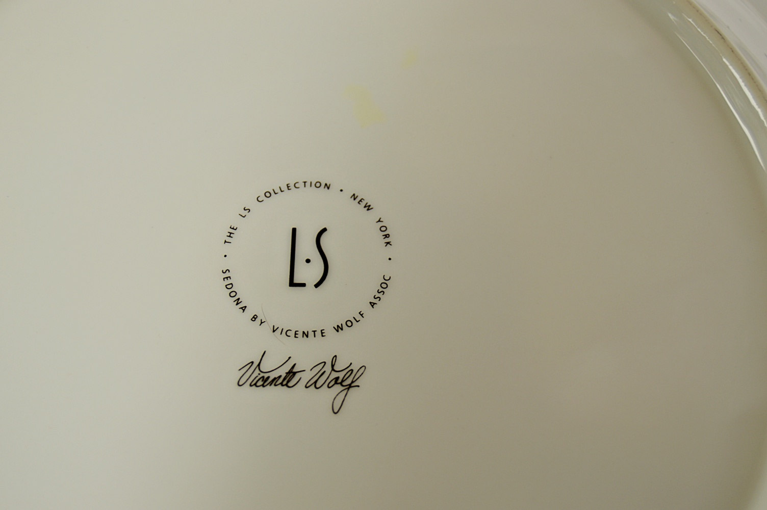 Vicente Wolf and French Fine Bone China