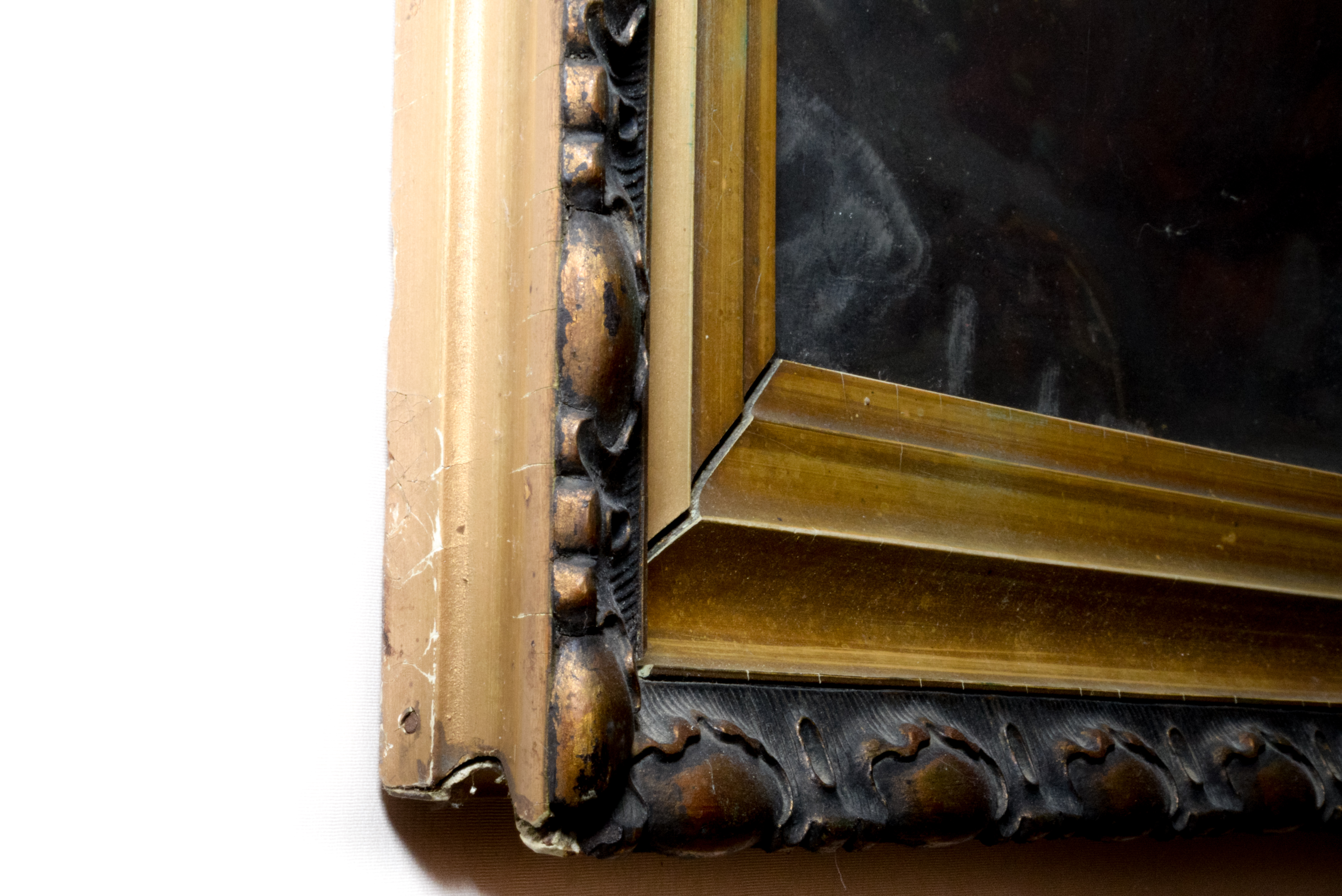 Vintage Hans Zatzka Framed Lithograph