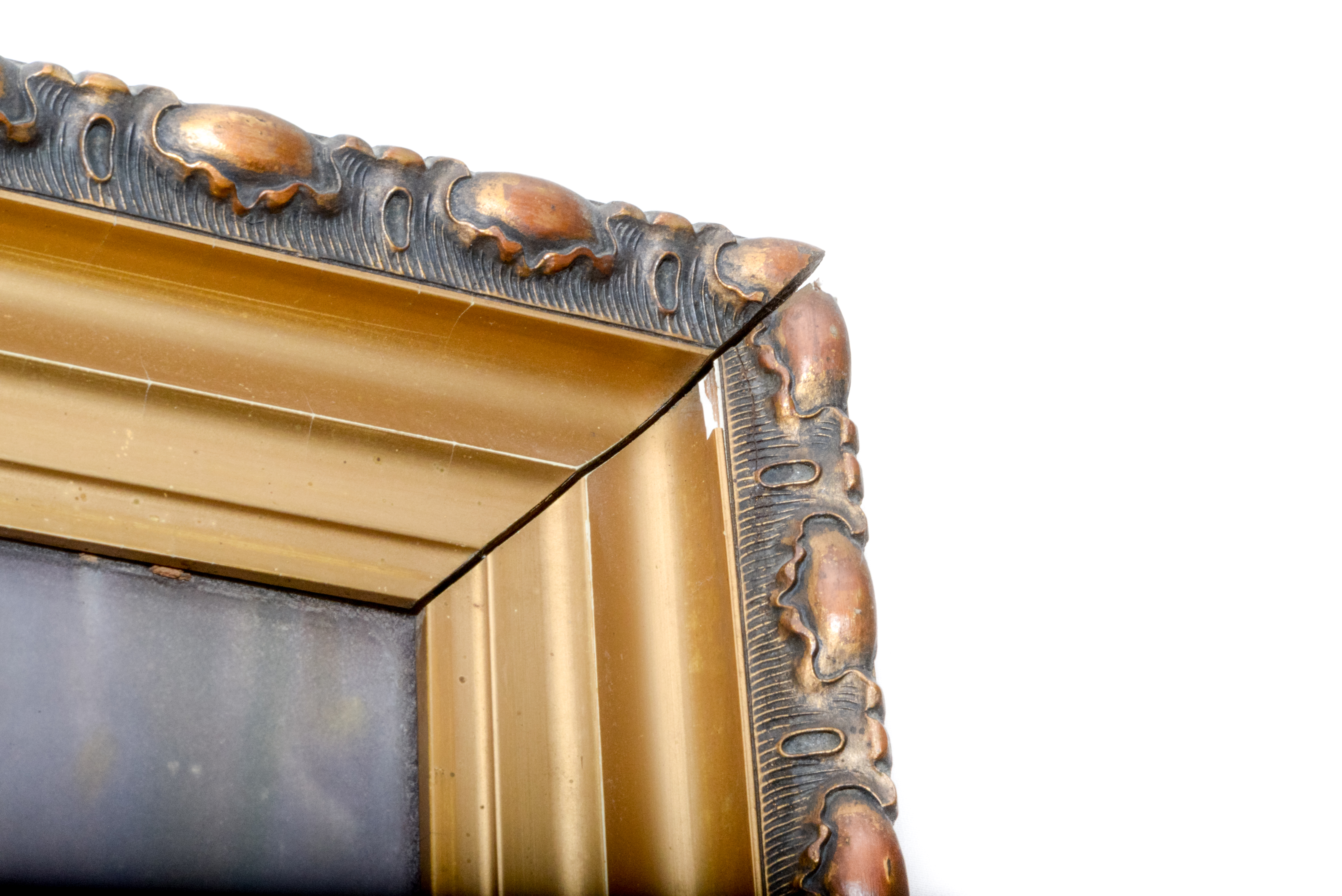 Vintage Hans Zatzka Framed Lithograph