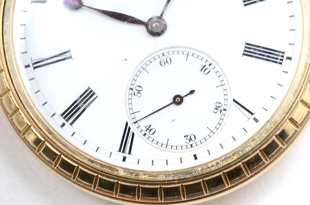Tiffany & Co. Gold Plated Pocket Watch