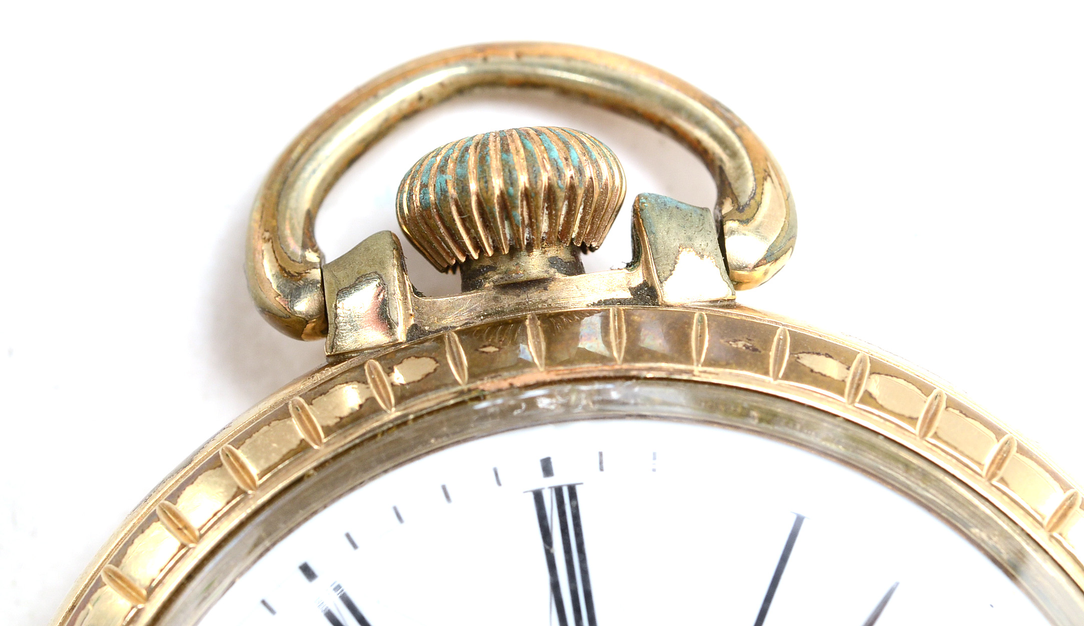Tiffany & Co. Gold Plated Pocket Watch