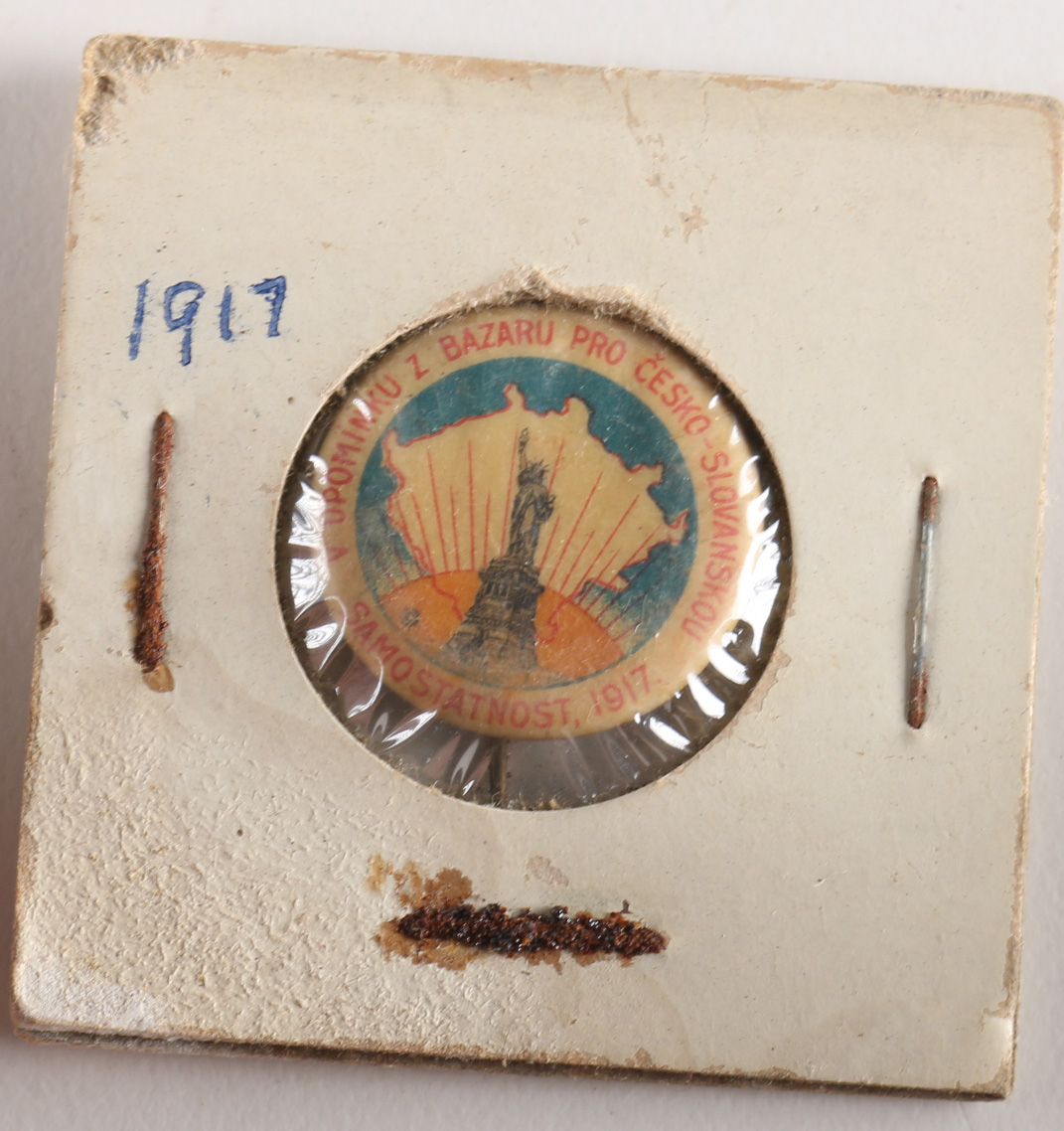 Three Vintage Foreign Commemorative Pins