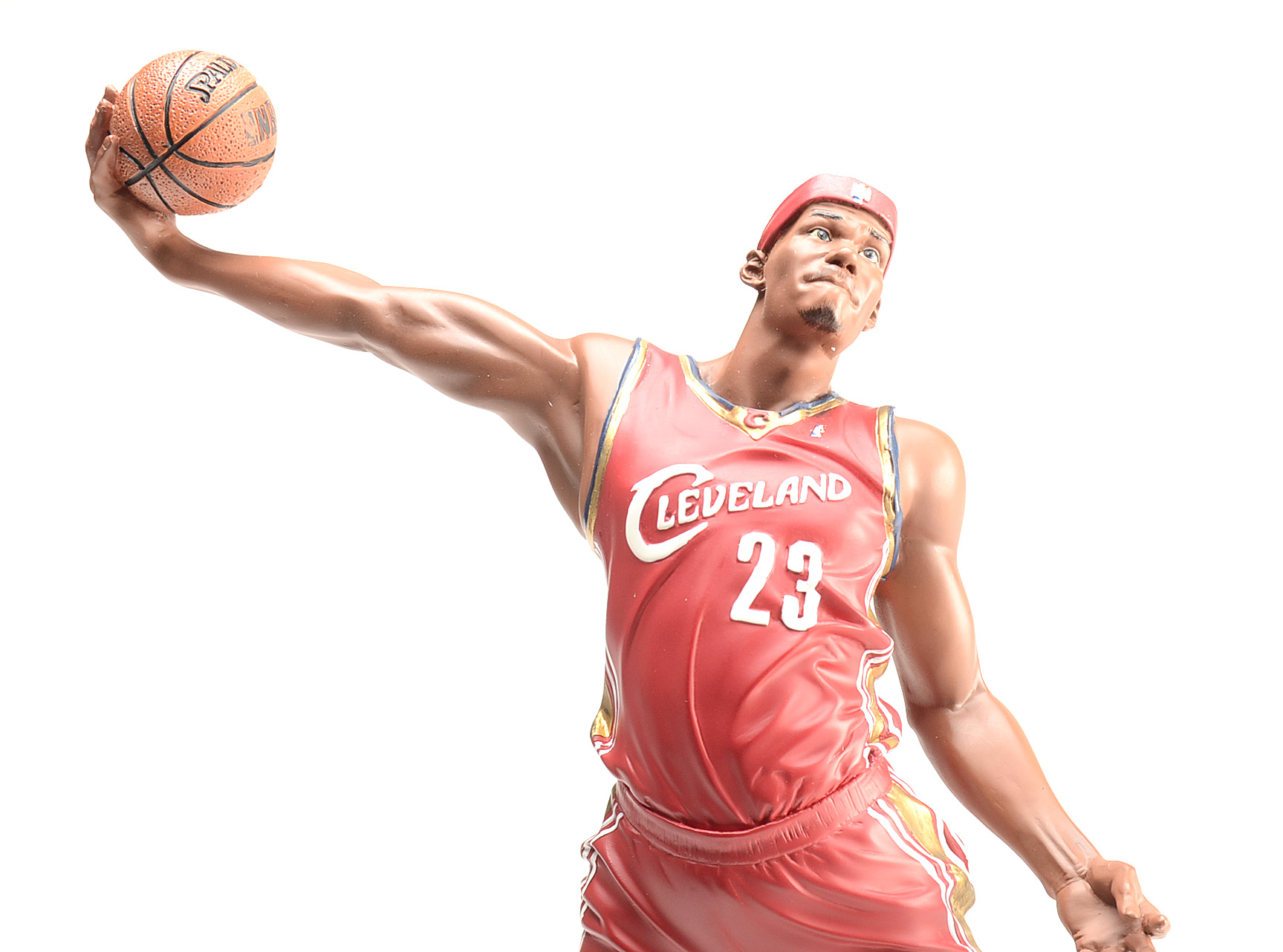 Upper Deck LeBron James Rookie of the Year Statue