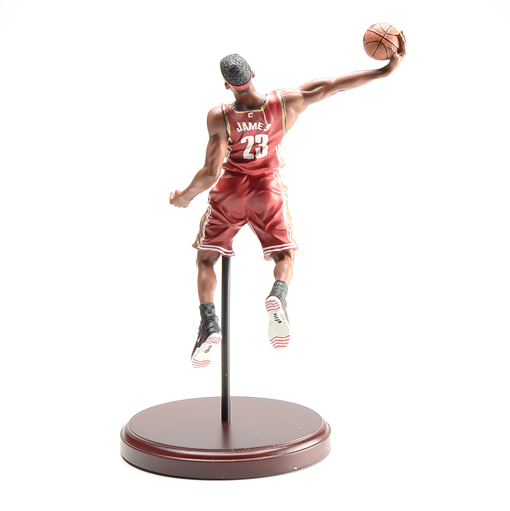 Upper Deck LeBron James Rookie of the Year Statue